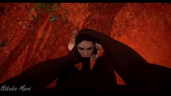 Hot slut fucked by tribe member