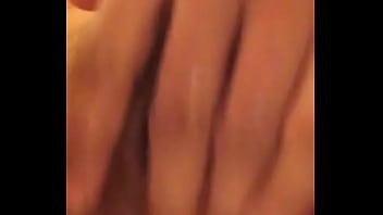 Irina masturbates at home