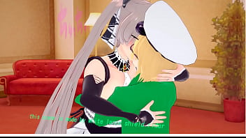 Formidable shows her affection by white lance shield rider made in koikatsu vanilla 19 06 2022