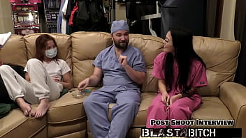 Blaire celeste sucks dick and gets pussy blasted with cum