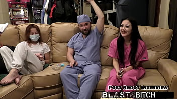 Blaire celeste sucks dick and gets pussy blasted with cum