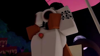 Fucking a goth roblox fan at the beach