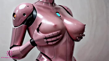 Pink sex robot bouncing her tits for you to cum on it close up pov ai Pink sex robot bouncing her tits for you to cum on it close up pov ai
