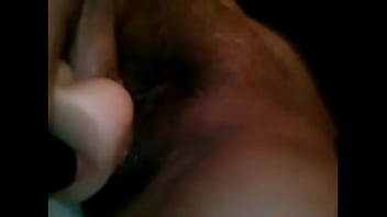 Compañera de trabajo con dildo