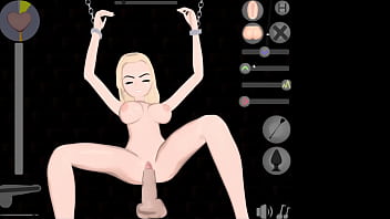 Chained tiny asshole gets pounded