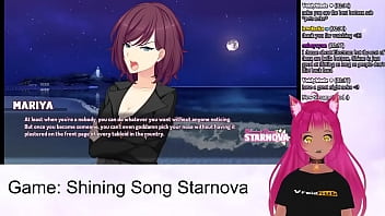 Vtuber lewdneko plays shining song starnova mariya route part 1