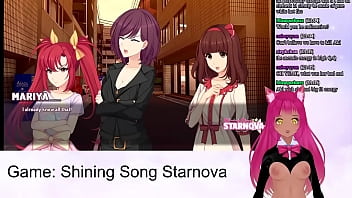 Vtuber lewdneko plays shining song starnova mariya route part 1
