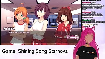 Vtuber lewdneko plays shining song starnova mariya route part 1