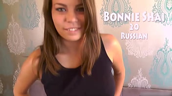 Debuting with blowjob huge facial on bonnie shai