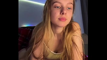 Masturbate tight pussy and boobs fuck