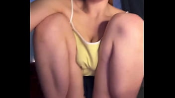 Masturbate tight pussy and boobs fuck