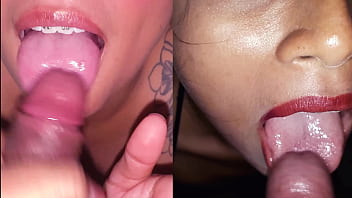 Quien chupa mejor susy o dafri las mas putitas chupadoras voten al final al leche