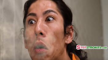 Framed as a slut she fucks stepbrother through the wall Framed as a slut she fucks stepbrother through the wall