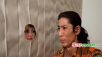 Framed as a slut she fucks stepbrother through the wall