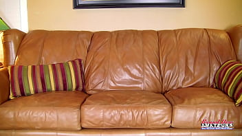 Sexy blonde cherie deville stuffs her wet pussy with a dildo and licks it