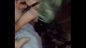 Gagging on thick dick