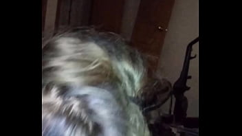 Gagging on thick dick