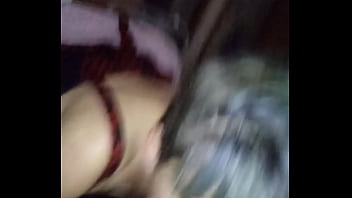 Gagging on thick dick