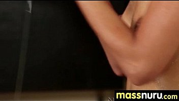 Slippery nuru massage for lucky dude 14