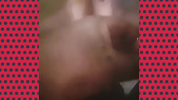 Jacking that black cock