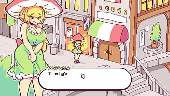 Meeting peppina & growing a huge futa cock futanari di funghi ft gumi