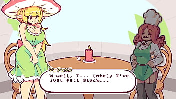 Meeting peppina & growing a huge futa cock futanari di funghi ft gumi