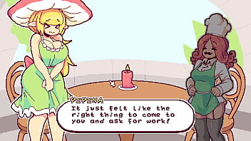 Meeting peppina & growing a huge futa cock futanari di funghi ft gumi