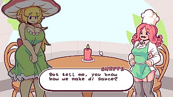 Meeting peppina & growing a huge futa cock futanari di funghi ft gumi