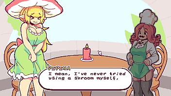 Meeting peppina & growing a huge futa cock futanari di funghi ft gumi