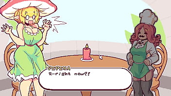 Meeting peppina & growing a huge futa cock futanari di funghi ft gumi