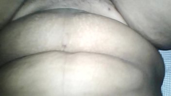 Stimulating her pussy with cock