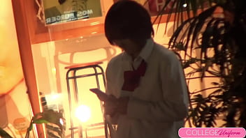 Aika saeki's horny school girl pussy gets pounded by a horny agent