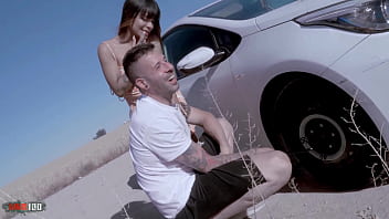 Young skinny latina michy perez fucks kevin white roadside Young skinny latina michy perez fucks kevin white roadside