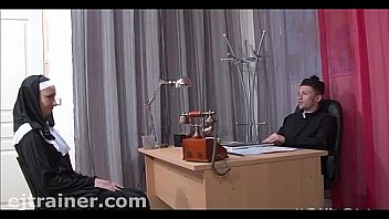 Naughty nun punished