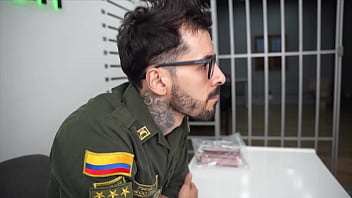 Anal gape i teach the inmate how to behave by giving her a rough fuck on her tight asshole