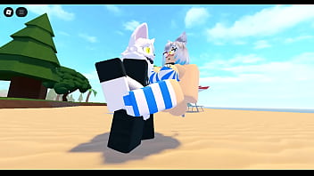 Whorblox menina gata é pega e fodida bastante ao sair da praia parte 1