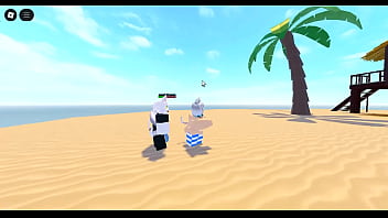 Whorblox menina gata é pega e fodida bastante ao sair da praia parte 1