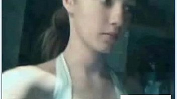 Girl showing pussy on webcam