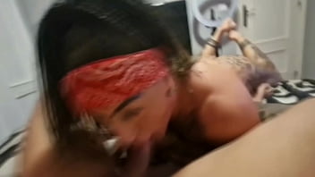 Eating his cock up to his balls trailer