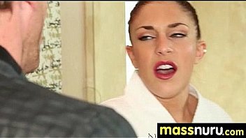 Slippery nuru massage for lucky dude 19