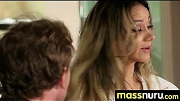 Slippery nuru massage for lucky dude 19