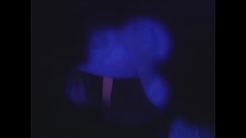 Inked babe gets naked and showers