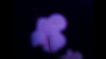 Inked babe gets naked and showers