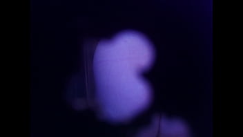 Inked babe gets naked and showers