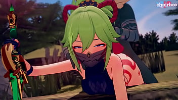 Genshin impact porn parody