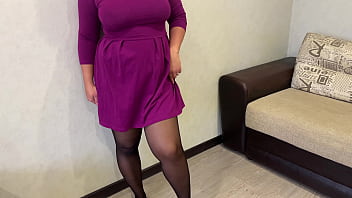 Big tits milf seduces my stepson