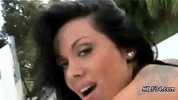 Milf got horny and had her way with his cock