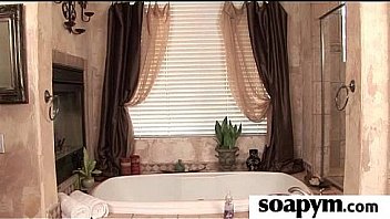 A very hot soapy massage and a hard fucking 2