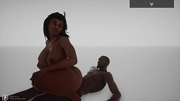 Big tit milf jadeen gets pussy pounded by neros and has multiple orgasms