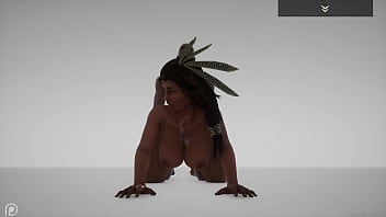 Big tit milf jadeen gets pussy pounded by neros and has multiple orgasms